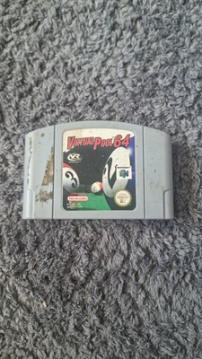N64 Virtual Pool 64 Spiel Modul Nintendo 64 PAL Game Cartridge