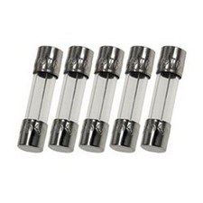 Pack of 5-200mA 0.2A Glass Fuse GMA 250v 5mm x 20mm 3/16" X 3/4" Fast Blow Fa...