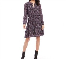 Karen Kane Long Sleeve Tiered Dress Size XS