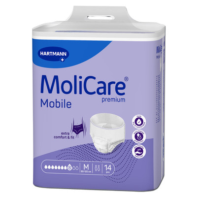 MoliCare Premium Mobile 8 Tropfen Inkontinenzpants Gr. S/M/L/XL - 14/42/56/84 St