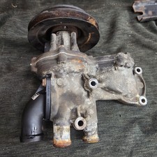 Vw Mk1 Rabbit Water Coolant Pump Cabriolet Jetta Housing W Pulley Thermostat