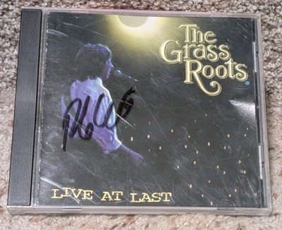 The Grass Roots Live At Last CD Rob Grill Signed