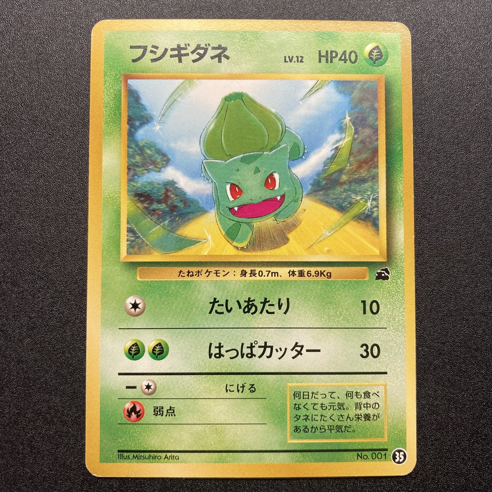 Bulbasaur No. 001 35 Pokemon Intro Pack Starter Deck 1999 Japanese From Japan