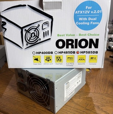 ORION HP585DB 585W Power Supply NIB