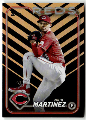 Topps  MLB Update Series  2024  No. US255  Nick Martinez  Holiday Holo