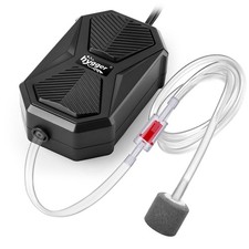 Aquarium Air Pump Ultra Quiet Oxygen Aerator Air Stone Tubing Fish Tank 2.5W