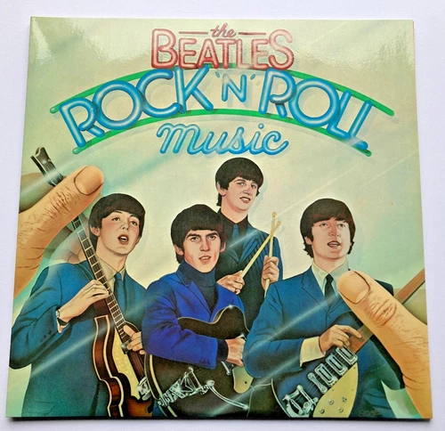 THE BEATLES "ROCK 'n' ROLL MUSIC" 1976 DOUBLE LP SUPERB NR MINT PRESSING