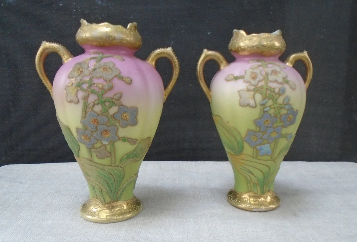 陶瓷日本花瓶1900-1940 | eBay