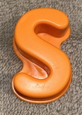 Sesame Street Elmo On The Go Alphabet ABC Puzzle Carry Case REPLACEMENT LETTER S