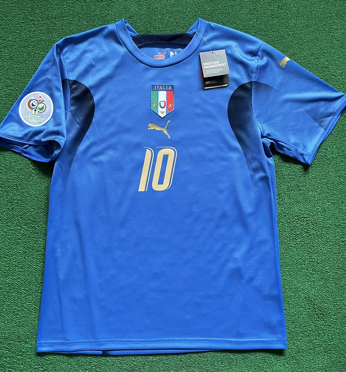 Casquette D'entraînement Italie (ITA) PUMA - Équipe Nationale - Modèle Porté (Match Worn) 2006/2007