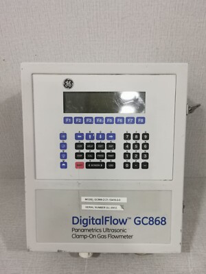 GE DIGITALFLOW GC868/ GC868-2-21-10416-0-0 GAS FLOWMETER | eBay