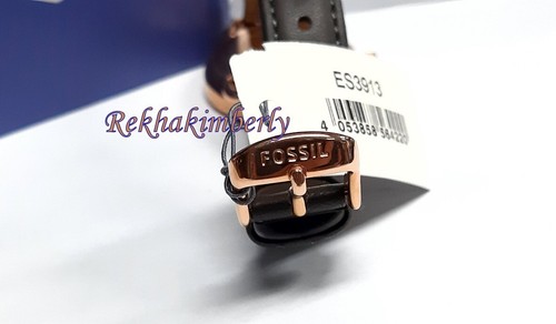 Fossil Tailor Multifunction Date Women's Watch ROS Leather Quartz NEW ES3913 - Picture 5 of 6