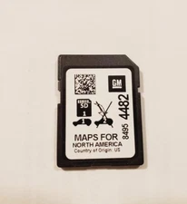 2019-2024 CHEVROLET GMC CADILLAC NAVIGATION SD CARD 8495 4482 FACTORY GM OEM