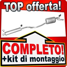 Scarico Completo per LANCIA Y 1.1 1.2 8V 1.4 12V 1995-2001 Marmitta