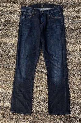 Straight Leg Jeans Dark Wash Size 