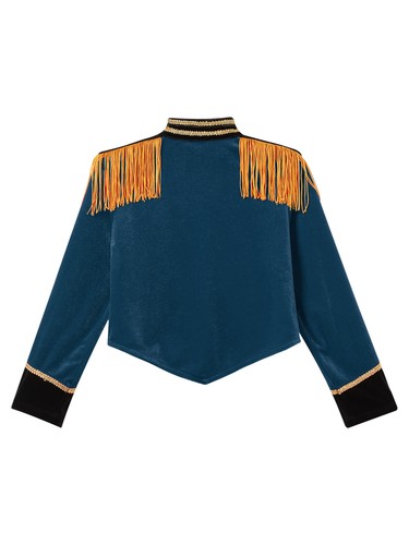 Ringmaster Festive Suit Children Stage Performance Costume Fancy Dress Up Coat - Picture 35 of 54
