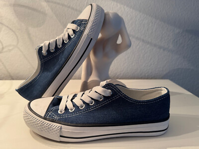 Crane Damen Sneaker Gr. 37 dunkelblau, Neuwertig