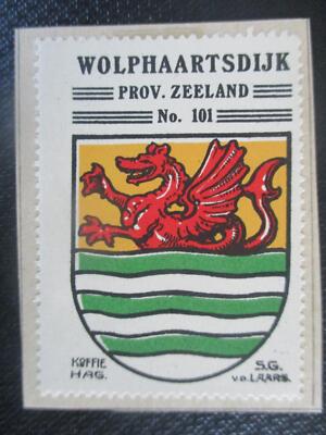 (372) Wappenmarke - Wolphaartsdijk Prov. Zeeland