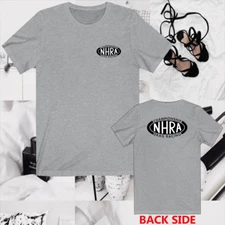 NHRA Drag Racing Championship Men's Grey Size S to 5XL