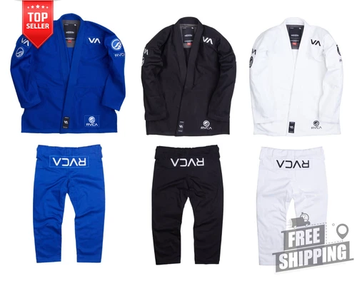 Shoyoroll Cut RVCA V2 GI Batch 60 BJJ kimono Uniform 450 GSM With Bag Brand New