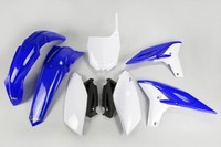 Set Plastics Motorradverkleidungen Yamaha 250 2011 - 2013 Farbe Replik Ufo Plast