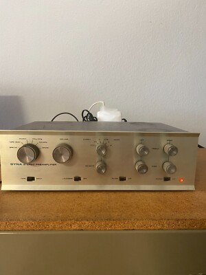 dyna pas-2 stereo tubes preamplifier (custom made) e88cc-tkx2 tube