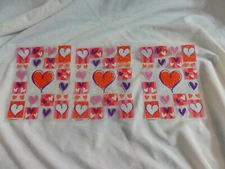 AMSCAN Stickers ~ Hearts ~ Glitter Patern 