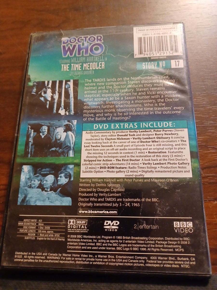 その他 Doctor Who: Time Meddler - Episode 17 [DVD] Amazon.com: Doctor Who: The Time Meddler (Story 17) [DVD