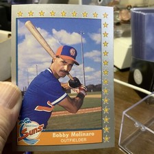 1990 Pacific Senior Professional Baseball Association Bob Molinaro #80