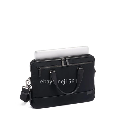 NEU TUMI Harrison Slim Aktentasche Businesstasche 6602000 Schwarz Produkte - Bild 3 von 6