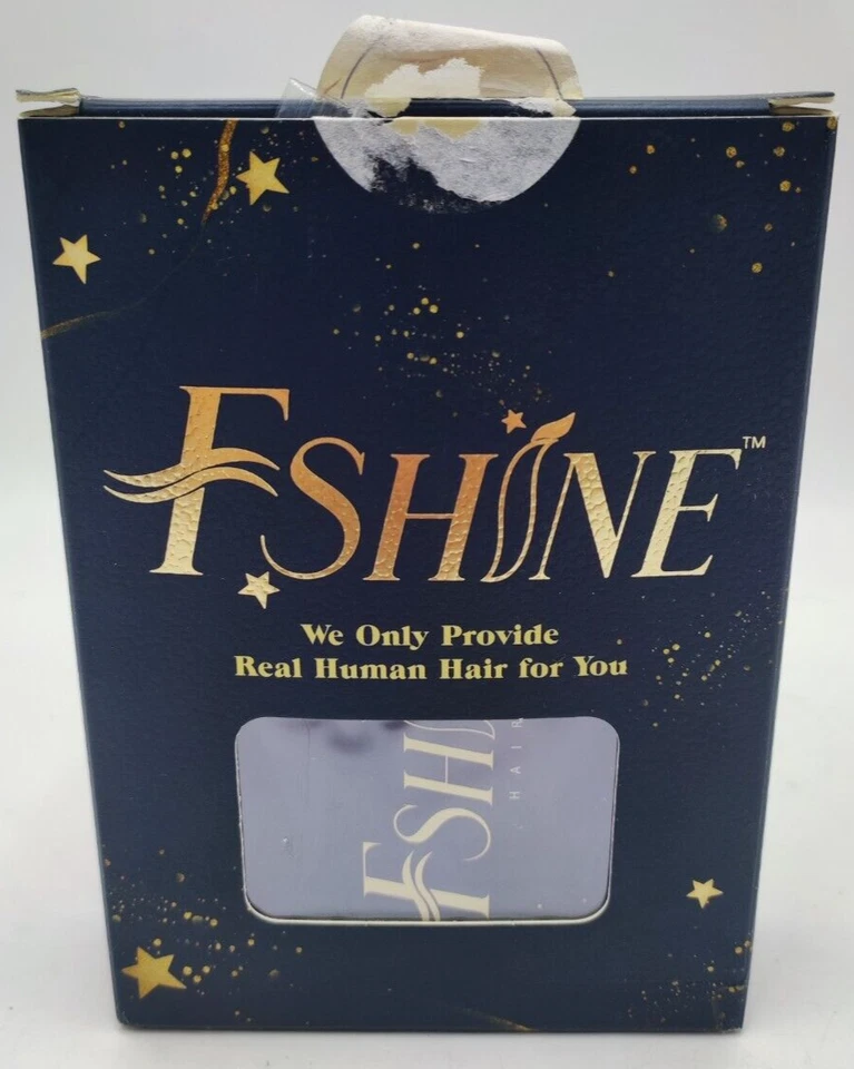 Extensions Echthaartresse 80g 40cm Fshine Haarverlängerungen Knäuel Dark Braun - Bild 3 von 4