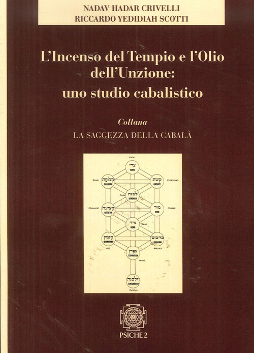 INCENSO NEL TEMPIO E L'OLIO DELL'UNZIONE: UNO STUDIO CABALISTICO CRIVELLI NADAV