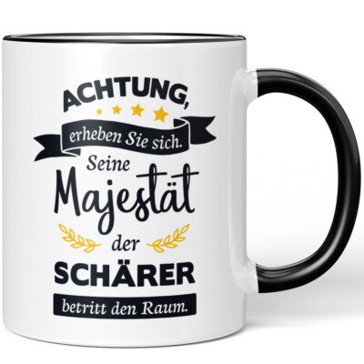 Achtung, erheben Sie sich! Seine Majestät der Schärer betritt Raum 10005985202