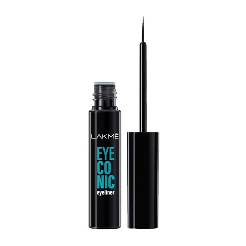 Lakme Eyeconic Kajal Eyeliner – Wasserdicht, Verwischfest, Bis Zu 10 Stunden Halt, Dermatologisch Getestet