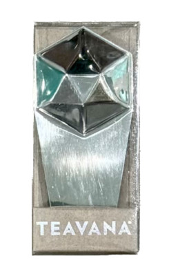 NEW Teavana Perfectea Geo Stainless Steel Tea Spoon Scoop - Hexagon Perfect Tea