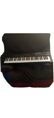 Korg KROSS261MB Digital Synthesizer With Keyboard Stand And Berhinger Amplifier