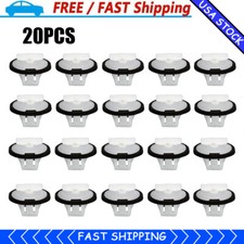 20pcs Car Front Fender Flare Wheel Arch Molding Clips Retainer Clips For Nissan
