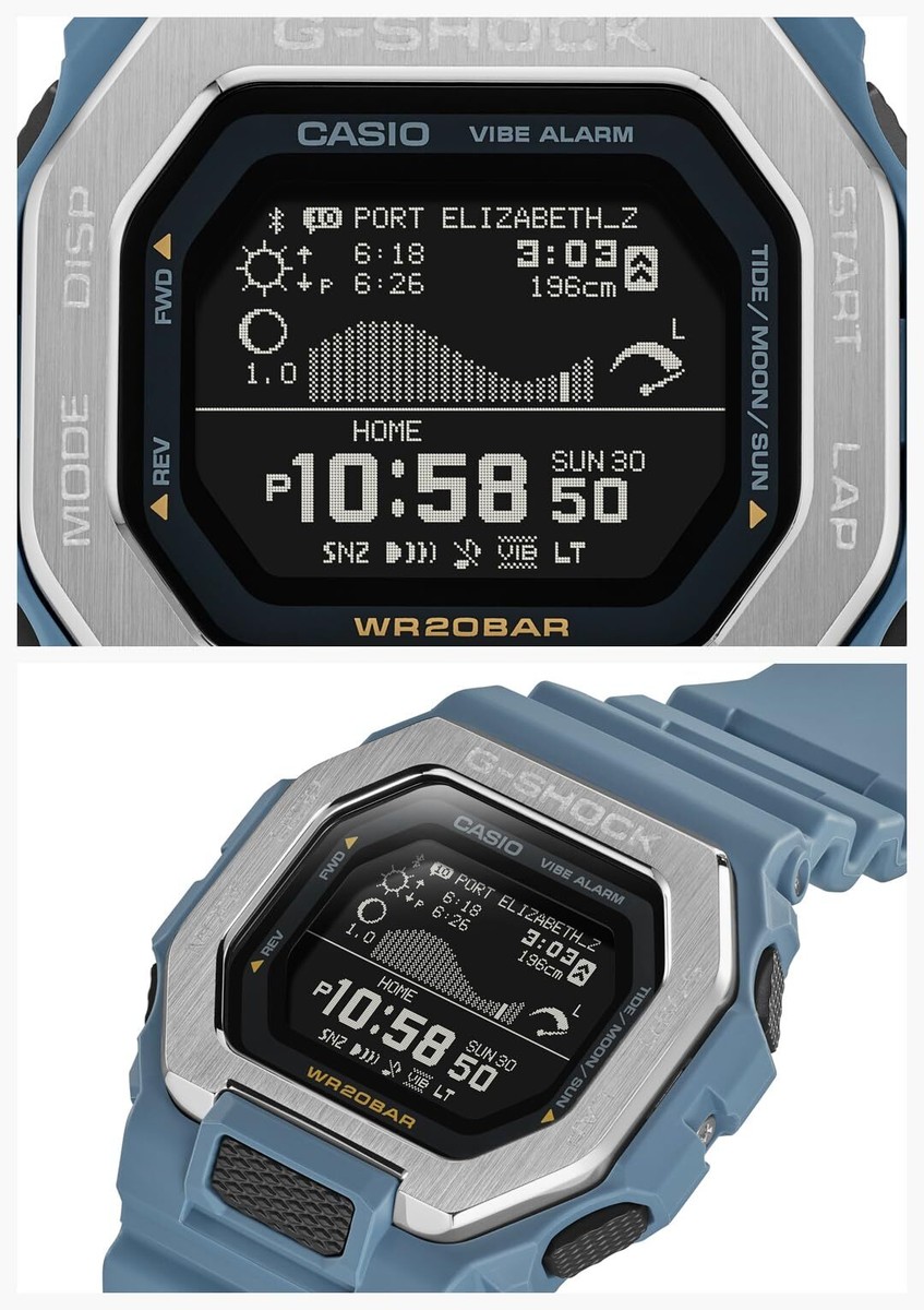 CASIO G-SHOCK GBX-100-2AJF G-LIDE Bluetooth Tide Graph Moon Data