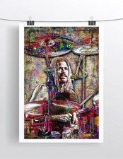 TAYLOR HAWKINS FOO FIGHTERS 24x36inch Poster, Taylor Hawkins Art Free Shipping