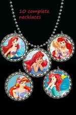 The little mermaid 10 necklaces necklace loot bag party favors birthday