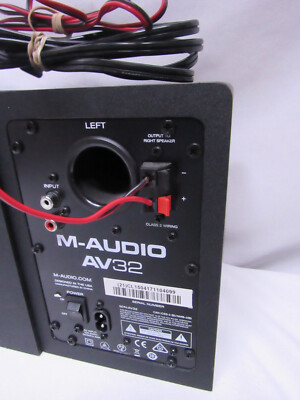 M-Audio AV32 Active Desktop Monitor Speakers, Pair