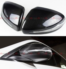 FOR 15-21 MERCEDES BENZ W205 C300 C400 C43 REPLACEMENT CARBON FIBER MIRROR COVER