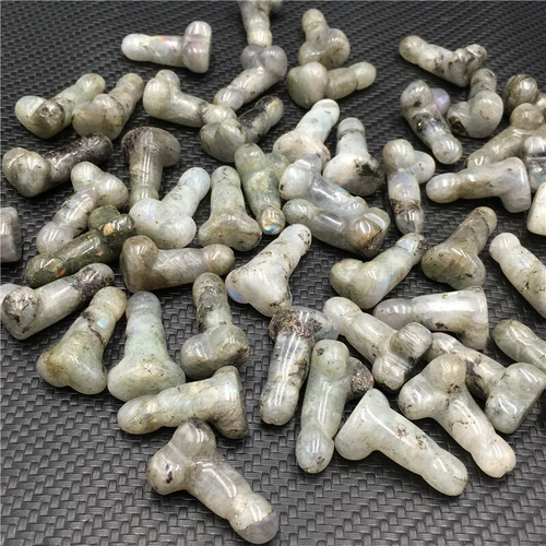 Wholesale Natural mix mini Penis Carved quartz Crystal Massager Wand Healing - Picture 84 of 296