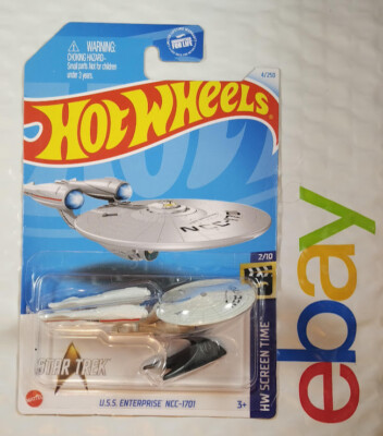 Star Trek U.S.S Enterprise NCC-1701 Spaceship 2024 Hot Wheels 4/250 NIP