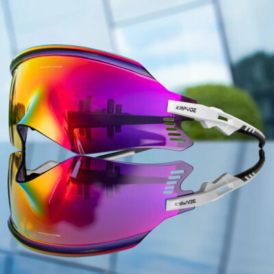 Lunettes De Soleil Cyclisme Kapvoe Polarisées - 5 Lentilles Interchangeables - UV400