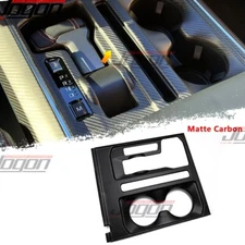 Dry Carbon For Ford F-150 Raptor R 2021-2025 Console Gear Shift Cup Holder Panel