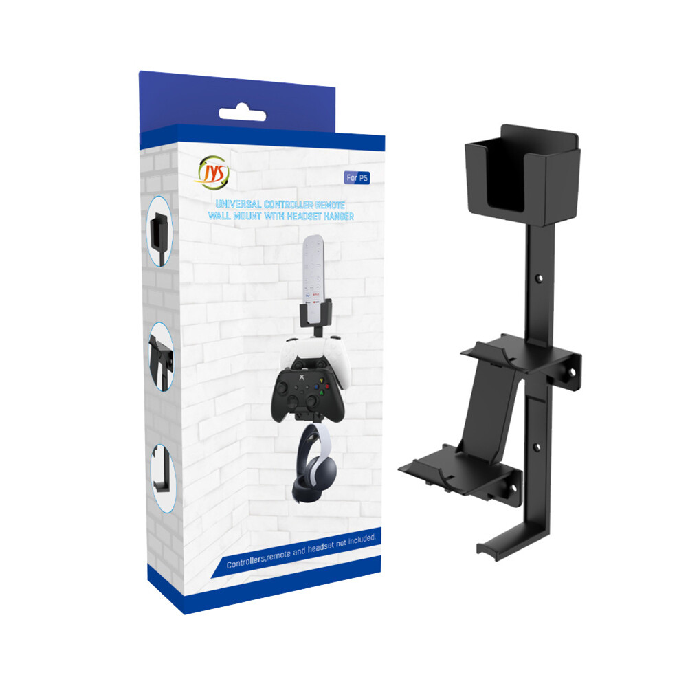WallMount Storage Shelf Organizer for PS5 for PS4 for Xbox Controllers