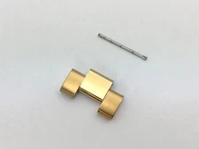 Men's Mickey Invicta 27288 Link Gold Tone 22mm Brushed and Polished 