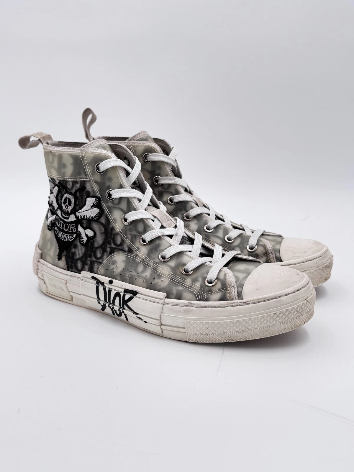 Taille 40 / US 7   Baskets montantes abeille Dior x Shawn Stussy B23