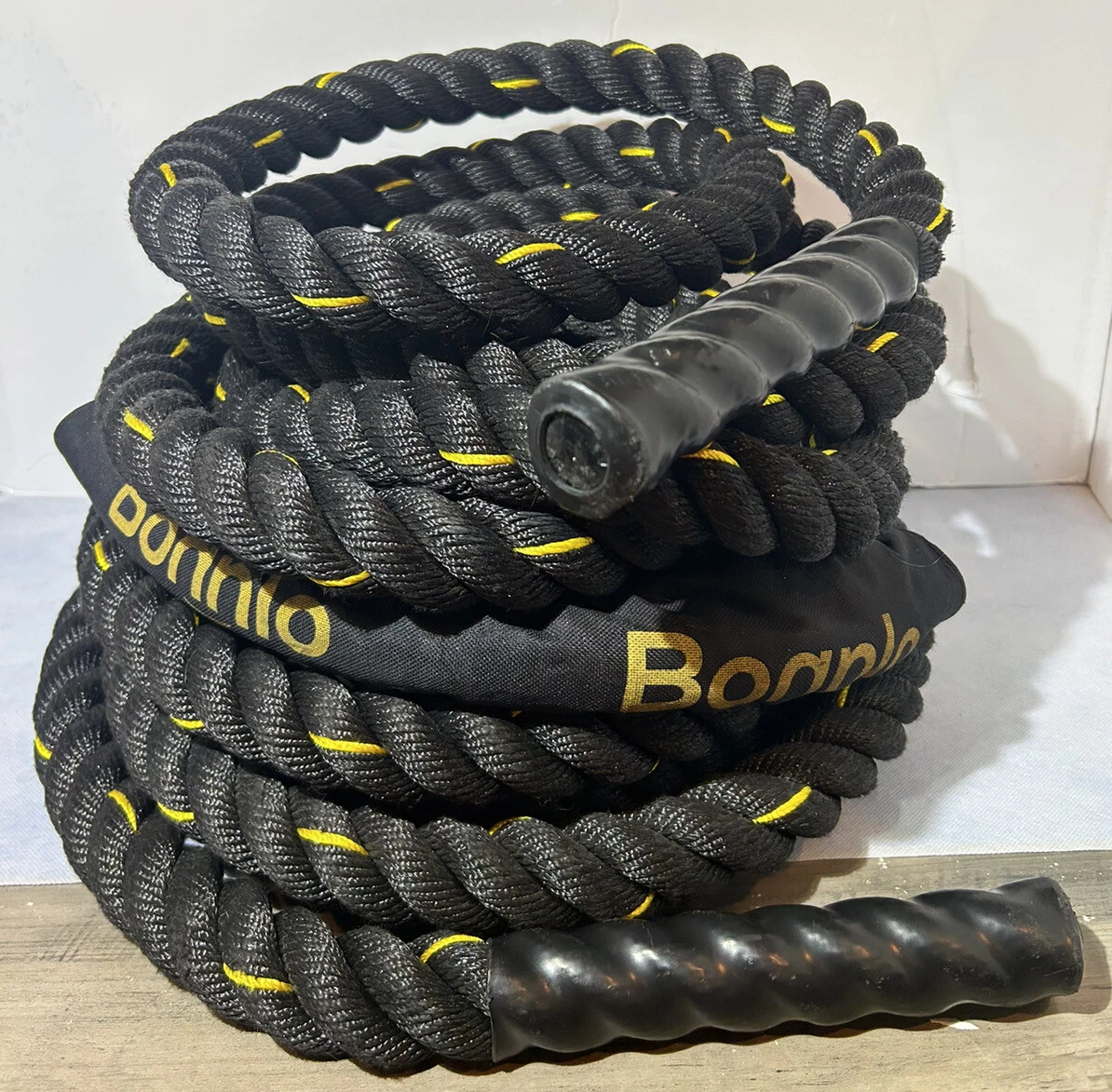 Bonnlo 1.5 Dia 30' (37') Exercise Battle Rope Workout Strength Training  Fitness